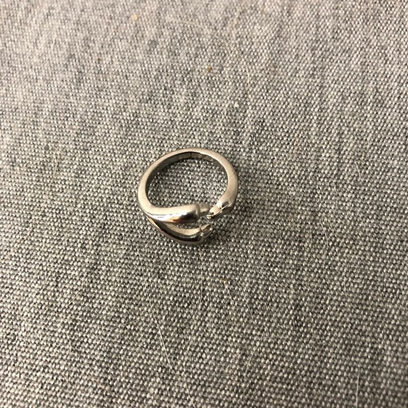 SILVER KNUCKLE RINGS - SET OF 2 - Picture 4 of 4